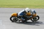 Peter Politiek from Netherlands with Ducati 750 Bever Racer in USA